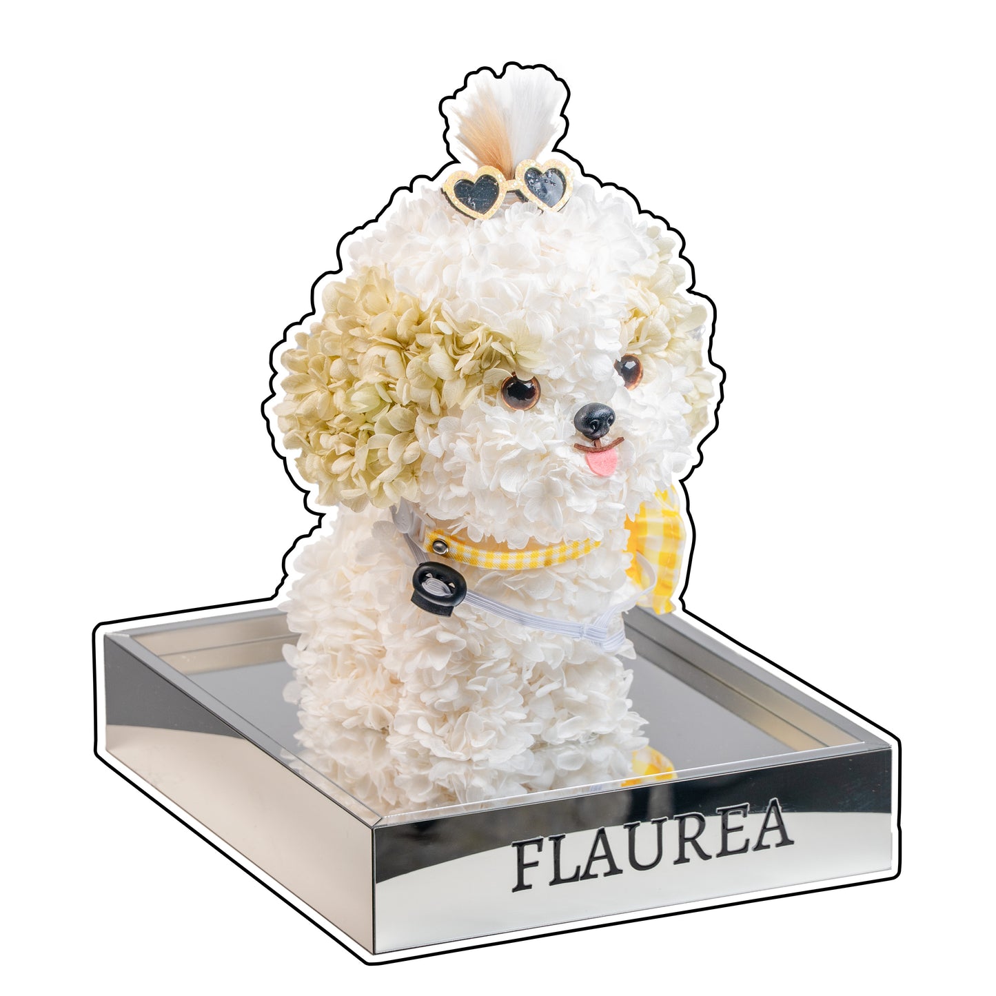 Flaurea Preserved Flower Floral Puppy - Sun Glasses