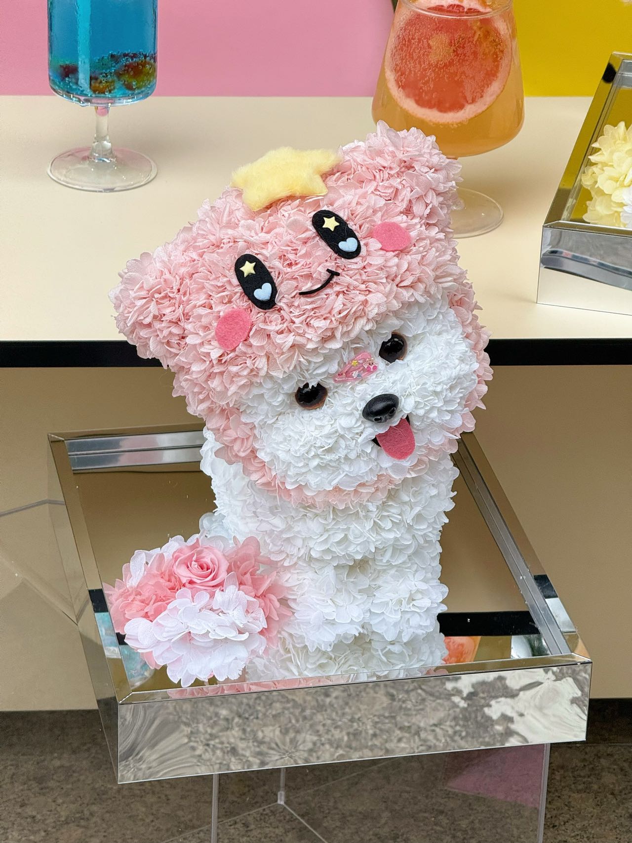 Flaurea Eternal Flower Floral Puppy - Kirby Hat