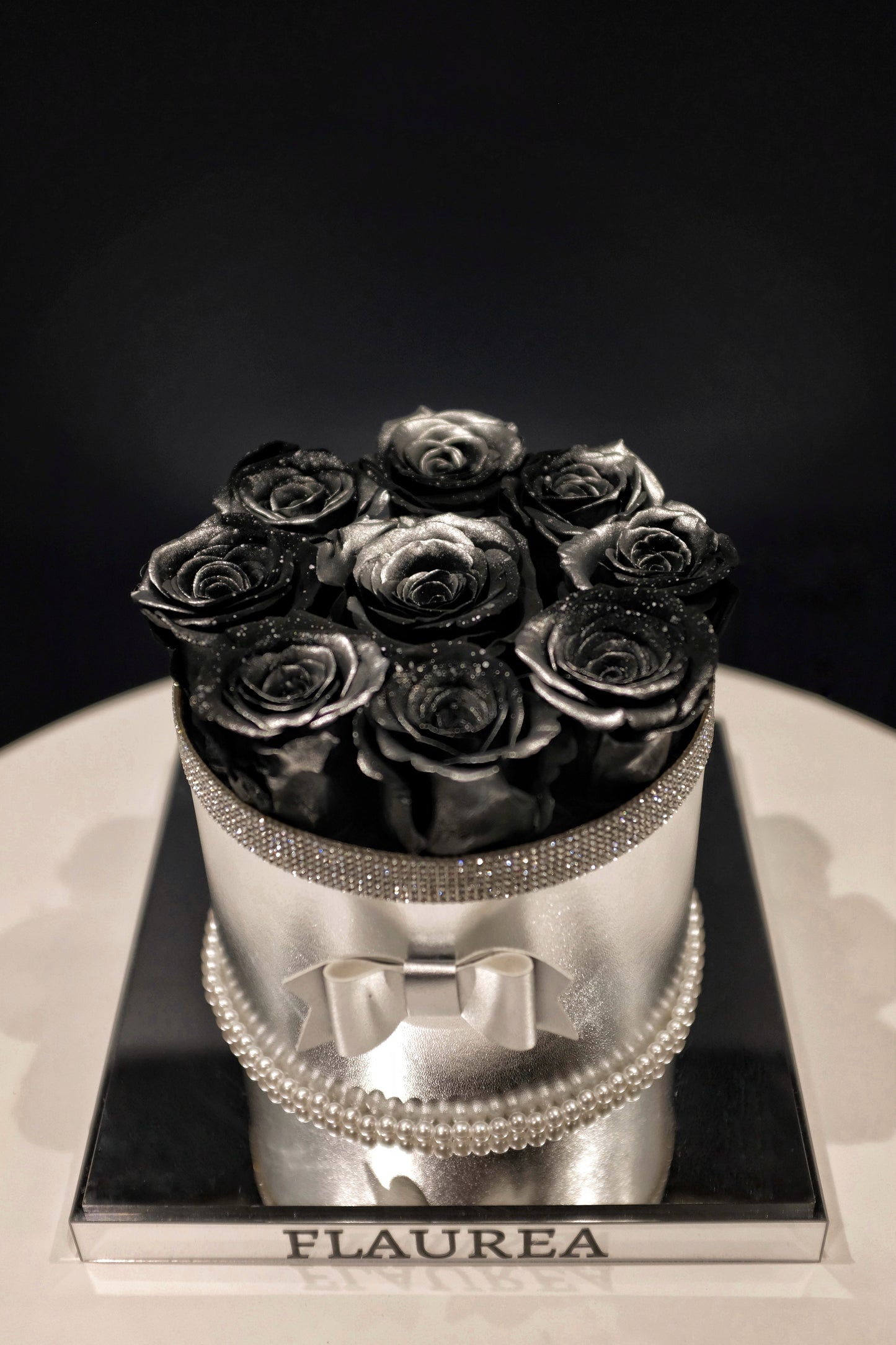 Flaurea Celestial Bowknot Preserved Rose Bouquet