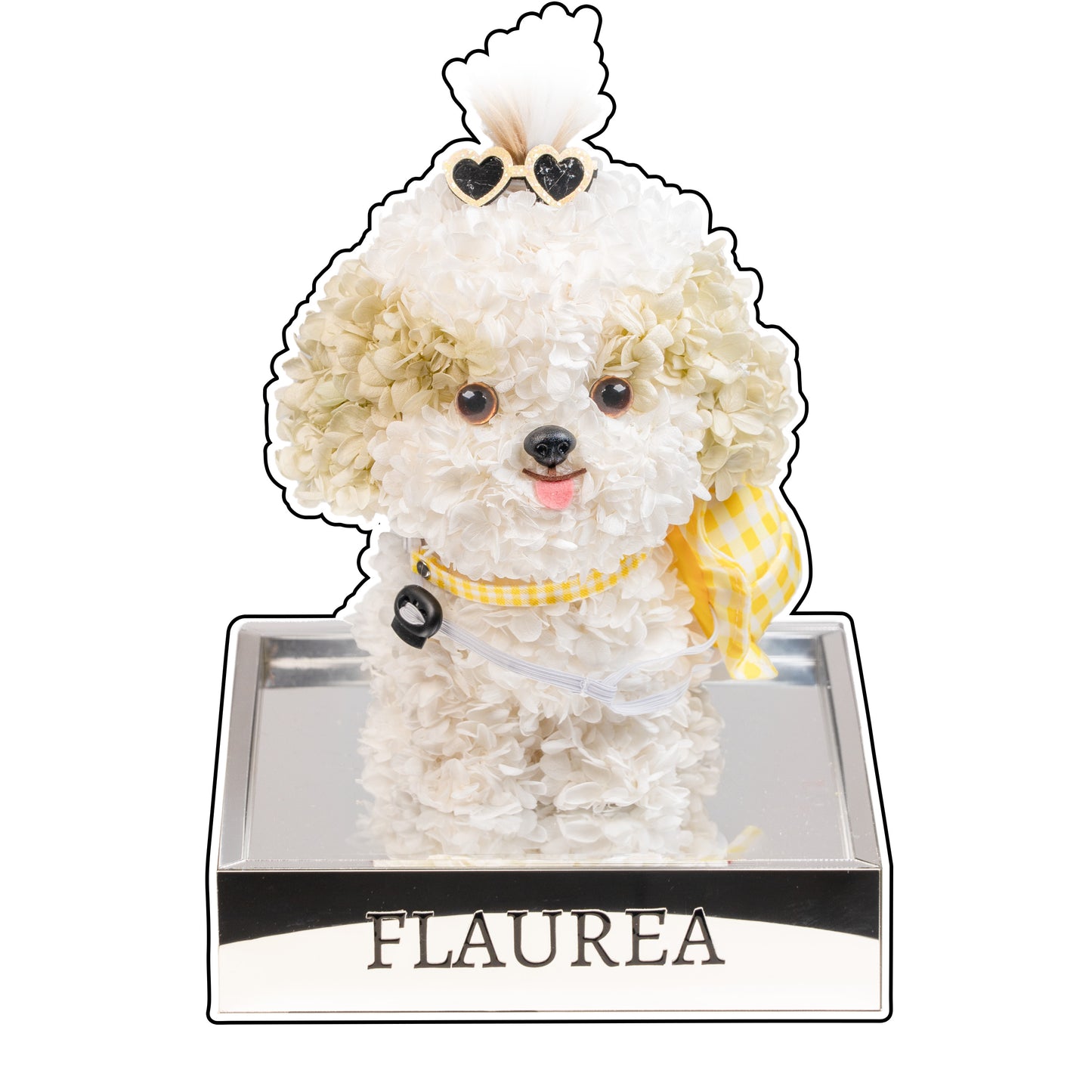 Flaurea Preserved Flower Floral Puppy - Sun Glasses